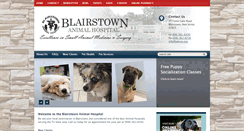 Desktop Screenshot of blairstownanimalhospital.com